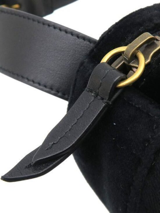 Gucci GG Marmont Velour Waist Bag - Picture 6 of 9